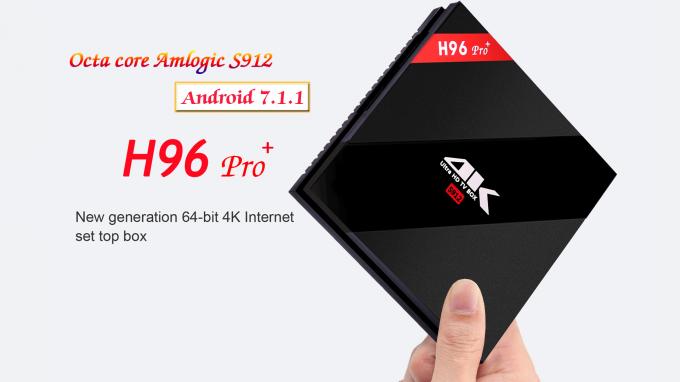 Amlogic S912 인조 인간 7.1 텔레비젼 상자 Factort 도매가 플러스 직업 H96
