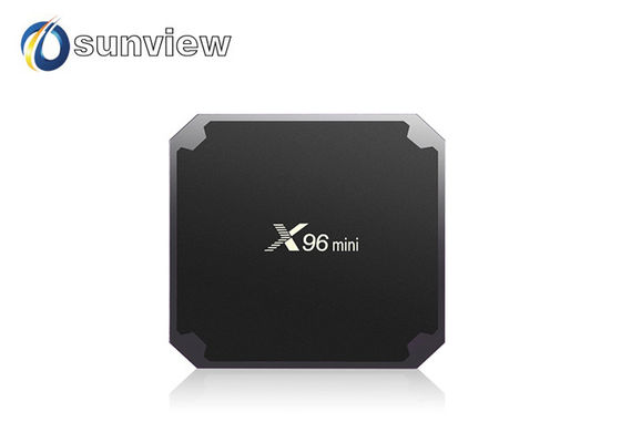 중국 X96 소형 인조 인간 7.1 텔레비젼 상자 4K Amlogic S905W 1g/8g 2g/16g KD 선수 17.3 협력 업체