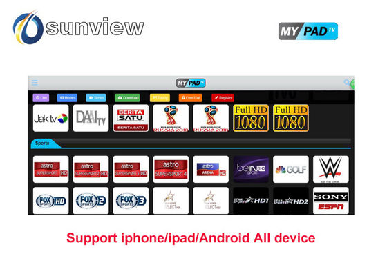 중국 apk 1/3/6/12 달은 Mypadtv Iptv 기부금 일 무료 사용에 수로를 열습니다 협력 업체